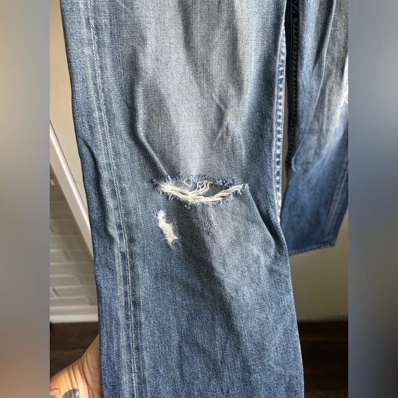 Mother Denim The Cheeky Twice as Nice Straight leg Jeans 27 minimalist classic - Picture 4 of 13